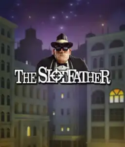 Step into the underworld realm of The Slotfather slot by Betsoft, featuring a dominant mafia boss posed against a nocturnal cityscape. This graphic captures the intense essence of the mafia underworld, with the boss clad in a classic black suit and hat. Great for players who enjoy mafia stories, providing a thrilling gaming experience. 